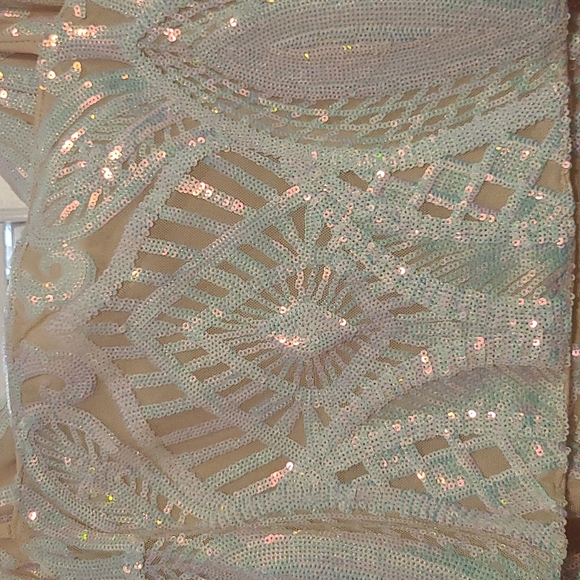 Fashion Nova 2XL Irredescent Top and Skirt Set - Picture 5 of 6